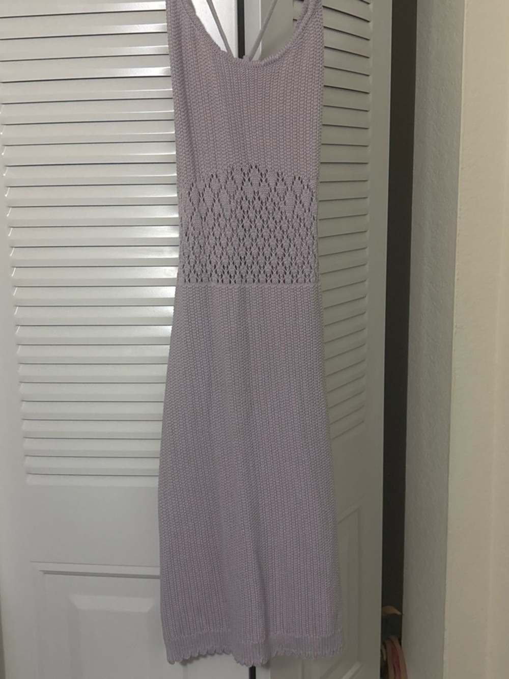 Forever 21 Lavender Knit Midi Dress
